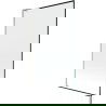 Mexen Next L paravan pentru cadă 1-canată 100 x 150 cm, model negru, nichel periat - 895-100-000-03-70-97