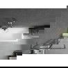Mexen Next L paravan cadă 1-batant 60 x 150 cm, model negru, crom - 895-060-000-03-77-01