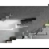 Mexen Next L paravan de baie cu 1 panou 60 x 150 cm, model negru, alb - 895-060-000-03-77-20