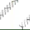Mexen Next L paravan de cadă cu 1 canat 50 x 150 cm, model negru, auriu - 895-050-000-03-77-50