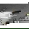 Mexen Next L paravan de cadă cu 1 panou 90 x 150 cm, model negru, auriu - 895-090-000-03-77-50