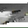 Mexen Next L paravan de baie 1-bată 50 x 150 cm, model negru, auriu periat - 895-050-000-03-77-55