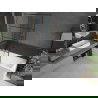 Mexen Next L paravan pentru cadă cu 1 canat 100 x 150 cm, model negru, aur roz - 895-100-000-03-77-60