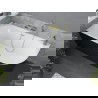 Mexen Mia szabadon álló bal sarok kád 170 x 80 cm, fehér/fekete, arany lefolyó - 52691708075L-50
