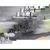Mexen Mia cada de baie freestanding colţară dreapta 170 x 80 cm, alb, deversare albă - 52691708000P-20