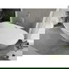 Mexen Eris cada liberă 170 x 80 cm, alb, evacuare crom - 53441708000-01
