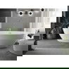 Mexen Eris cada liberă 170 x 80 cm, alb, evacuare crom - 53441708000-01