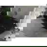 Mexen Eris szabadon álló fürdőszoba kád 170 x 80 cm, fekete, gun metal lefolyó - 53441708070-95