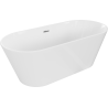 Mexen Flavia cada una 170 x 75 cm, alb, preapă crom - 54031708000-01