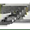 Mexen Montana cadă freestanding 170 x 80 cm, alb, scurgere aurie - 52011708000-50