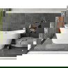 Mexen Montana cadă freestanding 170 x 80 cm, alb, scurgere auriu roz - 52011708000-60