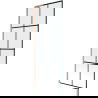 Mexen Next L paravan de cadă 1-canat 70 x 150 cm, model negru, cupru periat - 895-070-000-03-77-65