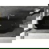 Cadă freestanding Mexen Montana 170 x 80 cm, neagră, cu preaplin crom - 52011708070-01