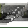 Cada Montana cada freestanding 170 x 80 cm, negru, evacuare albă - 52011708070-20