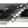 Cada Montana cada freestanding 170 x 80 cm, negru, evacuare albă - 52011708070-20