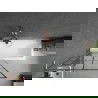 Mexen Next L paravan cadă 1-batant 90 x 150 cm, model negru, cupru periat - 895-090-000-03-77-65