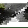 Cada Montana cada wolnostojąca 170 x 80 cm, neagră, scurgere nichel periat - 52011708070-97