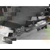 Mexen Next L paravan de baie 1-canat 70 x 150 cm, model negru, gri periat - 895-070-000-03-77-66