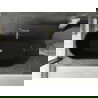 Mexen Montana szabadon álló kád 170 x 80 cm, fekete, sárgított arany - 52011708070-55