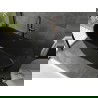 Mexen Montana cadă liberă 170 x 80 cm, neagră, preaplin auriu roz - 52011708070-60