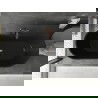Mexen Montana cadă liberă 170 x 80 cm, neagră, preaplin auriu roz - 52011708070-60