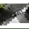 Cădița Mexen Montana liberă 170 x 80 cm, neagră, cu preaplin negru - 52011708070-70