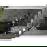 Mexen Montana cada 170 x 80 cm, negru, scurgere gun metal - 52011708070-95
