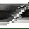 Mexen Montana cada 170 x 80 cm, negru, scurgere gun metal - 52011708070-95