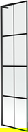 Mexen Next L paravan de baie 1-canat 50 x 150 cm, model negru, negru - 895-050-000-03-77-70