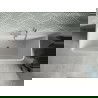 Mexen Volta cada bide de perete independent 170 x 75 cm, alb, scurgere crom - 51131707500-01