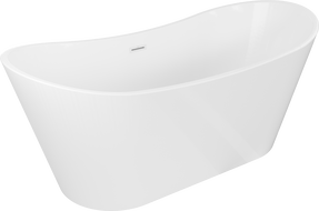 Mexen Montana cadă freestanding 180 x 80 cm, alb, preaplin alb - 52011808000-20