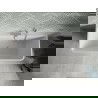 Cadaș Volta cadaș liber de perete 170 x 75 cm, alb, evacuare nichel periat - 51131707500-97
