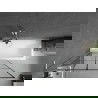 Mexen Next L paravan cadă, 1-aripă, 100 x 150 cm, model negru, nichel periat - 895-100-000-03-77-97