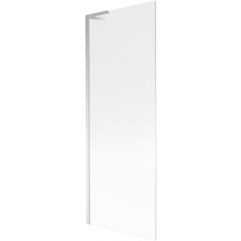 Mexen Next L kádparaván 1-szárnyú 70 x 150 cm, csíkos, króm - 895-070-000-03-09-01