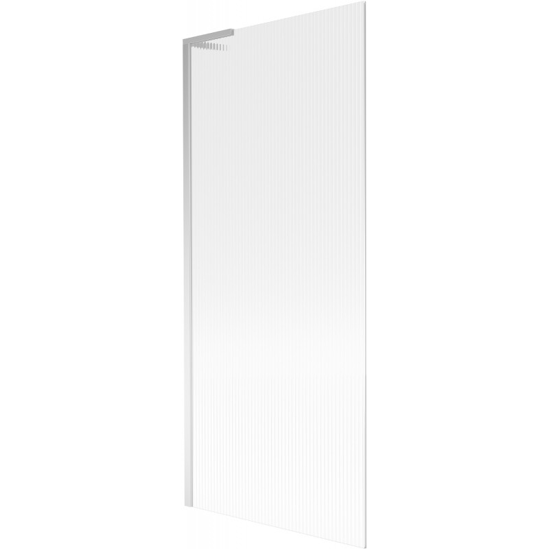 Mexen Next L paravan de baie cu un panou, 80 x 150 cm, dungi, crom - 895-080-000-03-09-01