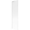 Paravan cadă Mexen Next L, 1-panou, 50 x 150 cm, dungi, alb - 895-050-000-03-09-20