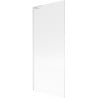 Mexen Next L paravan de baie 1-canat 80 x 150 cm, cu dungi, alb - 895-080-000-03-09-20