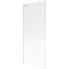 Paravan de baie Mexen Next L 1-bucată 80 x 150 cm, cu dungi, alb - 895-080-000-03-09-20