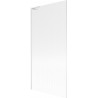 Paravan cadă Mexen Next L cu 1 canat 90 x 150 cm, dungi, alb - 895-090-000-03-09-20