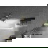 Mexen Next L paravan de cadă cu 1 panou 50 x 150 cm, dungi, auriu - 895-050-000-03-09-50