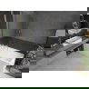 Mexen Next L paravan cadă 1-batant 70 x 150 cm, dungi, auriu - 895-070-000-03-09-50