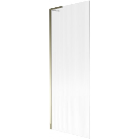 Mexen Next L kádparaván 1-szárnyú 70 x 150 cm, prizmás mintázat, arany - 895-070-000-03-09-50