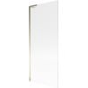 Mexen Next L paravan de baie cu 1 panou, 80 x 150 cm, dungi, auriu - 895-080-000-03-09-50