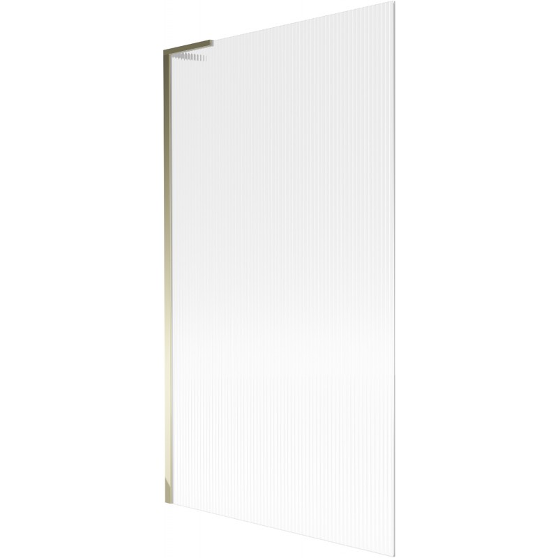 Mexen Next L paravan cadă 1-canat 100 x 150 cm, dungi, auriu - 895-100-000-03-09-50