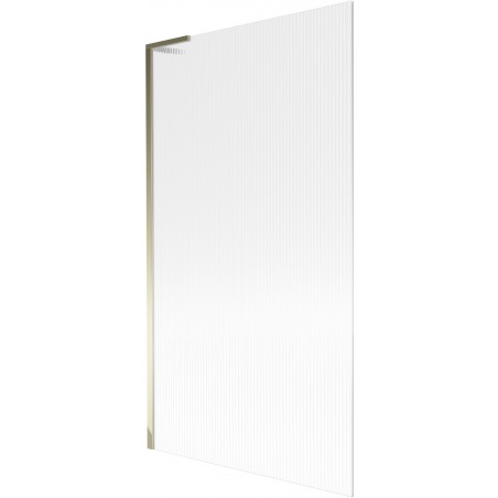 Mexen Next L paravan cadă 1-canat 100 x 150 cm, dungi, auriu - 895-100-000-03-09-50