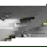 Paravan cadă Mexen Next L 1-canat 60 x 150 cm, dungi, auriu periat - 895-060-000-03-09-55