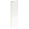 Paravan cadă Mexen Next L 1-canat 60 x 150 cm, dungi, auriu periat - 895-060-000-03-09-55
