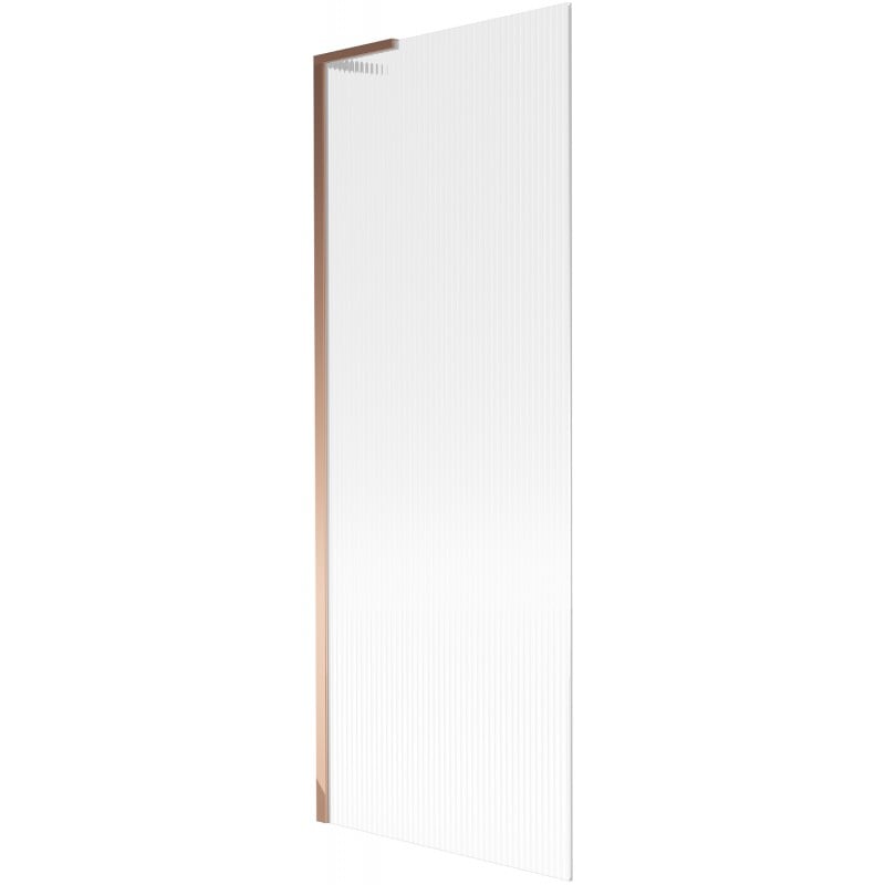 Mexen Next L ecran de cadă 1-roată 70 x 150 cm, dungi, aur roz - 895-070-000-03-09-60