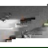 Mexen Next L paravan de baie 1-panel 50 x 150 cm, dungi, cupru periat - 895-050-000-03-09-65