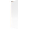 Mexen Next L panou de baie 1-canat 60 x 150 cm, dungi, cupru periat - 895-060-000-03-09-65
